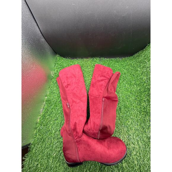 Rouge- Burgundy - Knee High Boots-Size 6.5 W - Picture 9 of 9